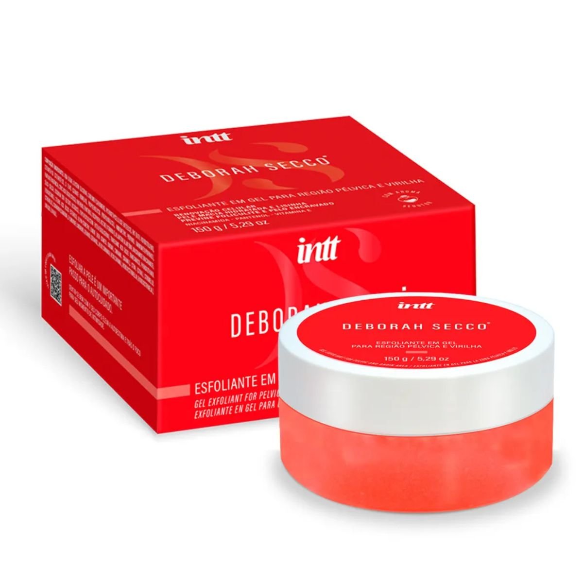 Esfoliante Íntimo INTT e Deborah Secco - Senvyx Intimate | Bem-Estar Íntimo